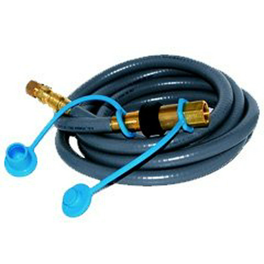 Gas Grill 1/2" HighFlow Natural Gas 10' Quick Connect Hose Kit