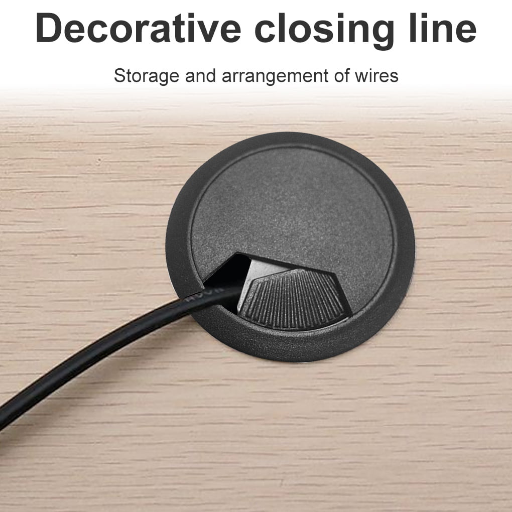 black abs cord cover wall