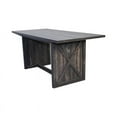 thumbnail image 4 of 70.87" Gray Farmhouse Dining Table, Seats 6-8, Rectangular Wood Kitchen Table with X Legs for Dining Room. Rustic Design, Easy Assembly., 4 of 8