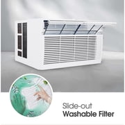 LG 24,000 BTU 1560 Sq ft Window Smart Air Conditioner with Remote, LW2521ERSM