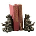 thumbnail image 2 of Anecdotal Aardvark Bear Bookends - Mom and Cub Reading Lesson, 2 of 2