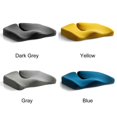 thumbnail image 4 of (Blue)New Arrived New Premium Soft Hip Support Pillow Memory Foam Massage Chair Mat, 4 of 5