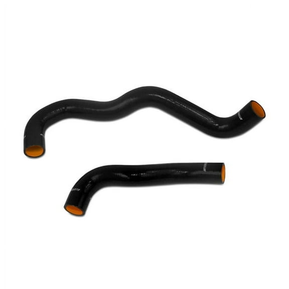 Mishimoto MMHOSE-F250D-03BK Silicone Radiator Hose Kit Compatible With Ford 6.0 Powerstroke 2003-2004 Black
