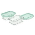 thumbnail image 4 of Ello Color Lock 3.4 Cup 2 Pack Glass Meal Prep Containers with Locking Lids, 4 of 4