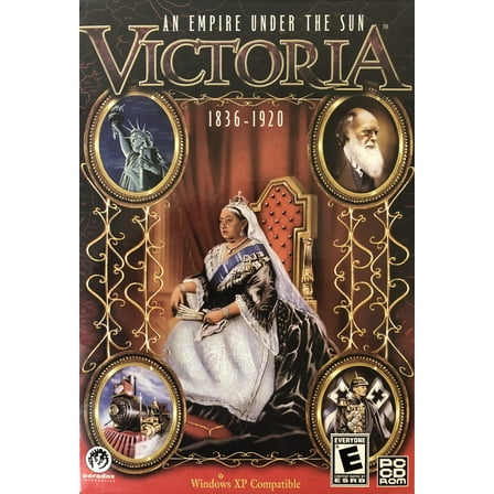 Victoria: An Empire Under the Sun Classic PC CDRom - Guide Your Nation Through Nearly 100 Years of History