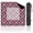 Color 2, variant on Mahjong Mat 31.5" x 31.5" Floral Checkerboard Red Pink Squares Vintage Daisy Motifs Non-Slip Noise Reduction American Mahjong Tiles Table Cover for Dominoes Poker Card Board Games Gift