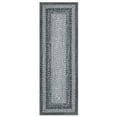 thumbnail image 2 of Aoile 2'x6' Washable Runner Rug, Geometric Printed Rugs with Non Slip for Entryway, Kitchen, Front Door Indoor Entrance, Entry, Kids Room, Grey, 2 of 10