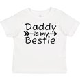 thumbnail image 3 of Inktastic Daddy is My Bestie Boys or Girls Toddler T-Shirt, 3 of 5