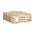thumbnail image 1 of SDNall Stackable Storage Drawers, Bed Sheet Set, Bed Sheet Set, Non-Woven Fabric Bed Sheet Set Four Piece Storage Box with Lid Storage Supplies Storage Box Drawer Storage Box, Foldable Storage Box, 1 of 4