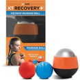 thumbnail image 1 of Bola de masaje terapéutico KT Health Ice/Heat negro/naranja, 1 of 9