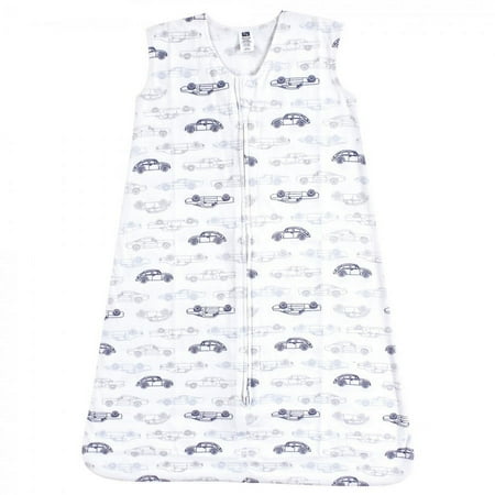 UPC: 0660168518856 | Hudson Baby Infant Boy Cotton Sleeveless Wearable Sleeping Bag  Sack  Blanket  Classic Cars  12-18 Months
