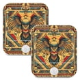 thumbnail image 7 of Yayeee 2-Pack Plug in LED Night Lights with Light Sensors Motion Detectors, Retro Abstract Eagle, 7 of 7