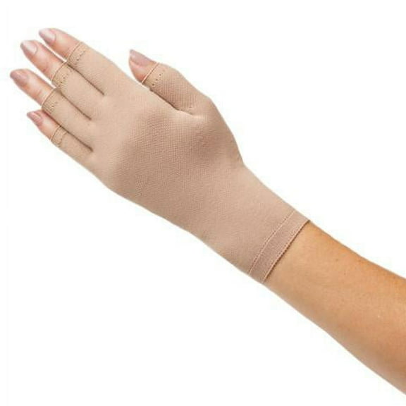 Juzo 2301 Seamless Lymphedema Glove - 20-30 mmHg Reg Reg Beige Small