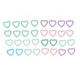thumbnail image 2 of Accessoires de Tricot, 40 Pcs Marqueurs en Forme de Cœur pour Crochet Performance Solide, 2 of 14