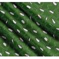 thumbnail image 3 of Soimoi Green Cotton Poplin Fabric Penguin Ocean Decor Fabric Printed Yard 42 Inch Wide, 3 of 7