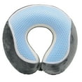 thumbnail image 6 of BlackCanyon Gear Gel Neck Pillow BCO6878GEL Cooling Gel Travel Pillow for Airplane Memory Foam Cool Neck Support and Relief - Assorted, 6 of 6