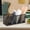 Black_New#1409, variant on Metal Mesh Desk Organizer with 4 Compartments for Office and Classroom Pen Storage and Small Supplies Organization