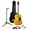 Natural, variant on RockJam Black Full-Size Dreadnought Acoustic Guitar Kit with Tuner, Bag , Stand & Lessons