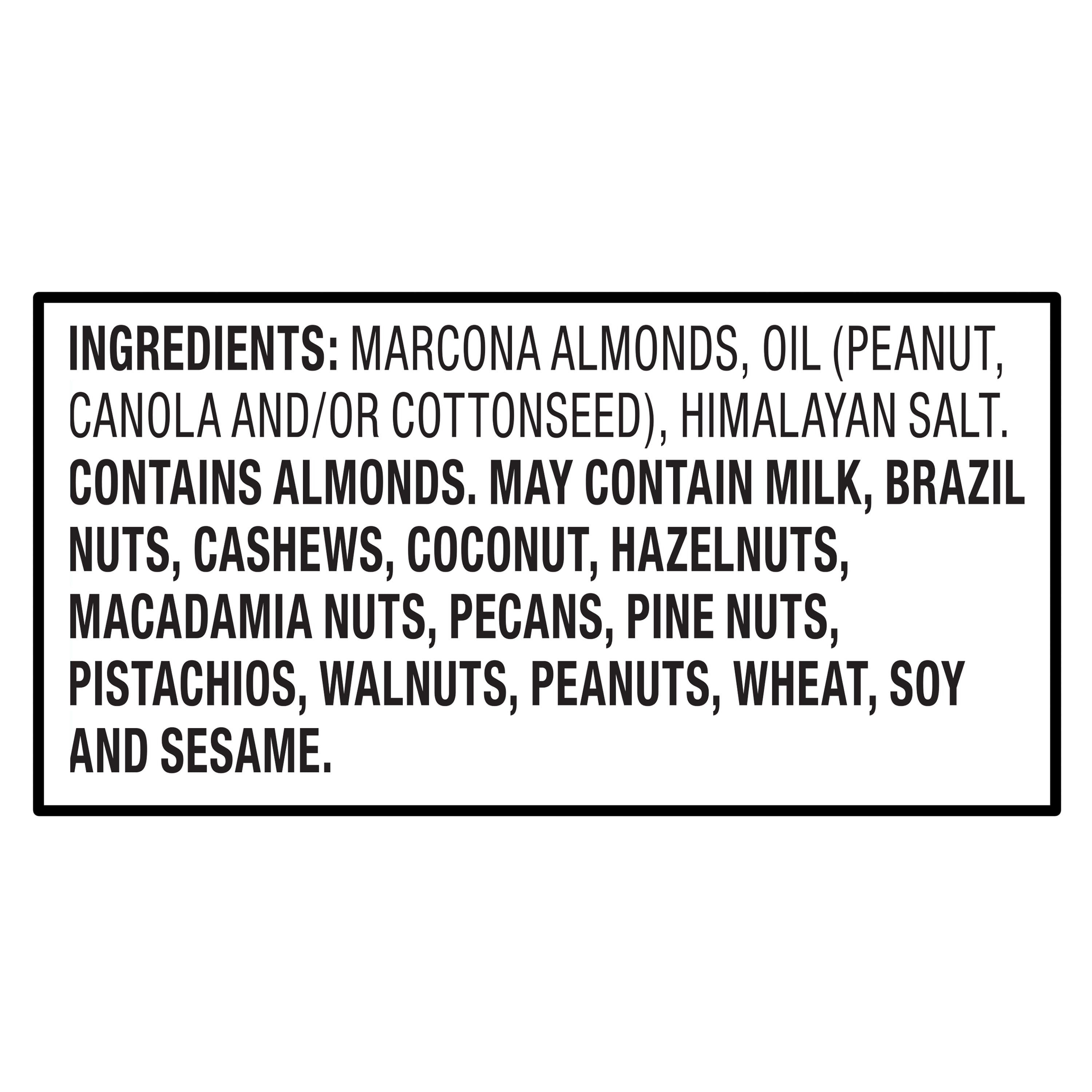 bettergoods Roasted and Salted Marcona Almonds with Himalayan Salt, 8 oz