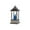 B, variant on Electronic Candle LED Retro Square Lantern Light for Festive Atmosphere and Seasonal Decor with Warm Flickering Flameless Glow for Parties and Bars, Black