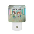 thumbnail image 1 of Boca Grande Luz nocturna LED con sensor de anochecer a amanecer para dormitorio, baño, pasillo, escaleras - Lámpara LED nocturna de enchufe, 0.5W - 1 pieza, 1 of 6