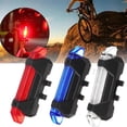 thumbnail image 3 of Bicycle Tail Light Led Notice Light Usb Charging Cycling Equipment Accessories, 3 of 10