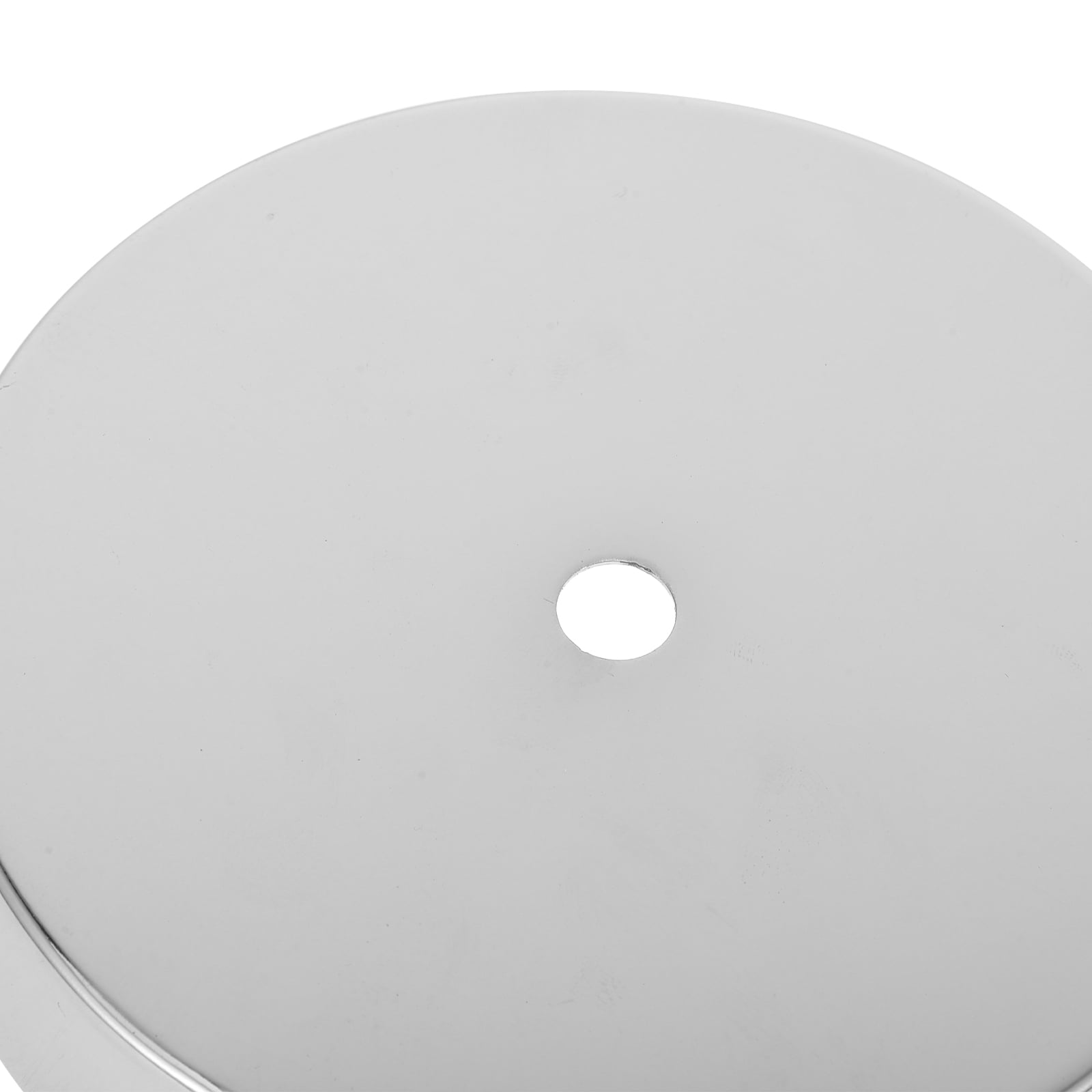 Pied De Lampe En Fer Rond Noir - Base Pour Lampe De Table DIY - Diamètre Trou 8 Mm - 12