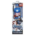 thumbnail image 2 of Marvel Avengers: Titan Hero Series Captain America Kids Toy Action Figure for Boys and Girls (12”), 2 of 10