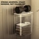 thumbnail image 4 of Fiudx Cesto para Ropa Sucia, Impermeable, Gran Capacidad con Tapa, para Colgar En La Pared Sin Perforar, Organizador de Baño Versátil, Multiusos, 24,4 X 15,9 X 29,4 Cm, 4 of 6