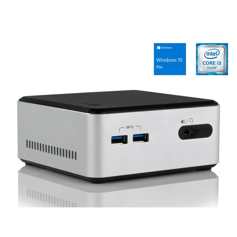 Intel NUC D34010WYKH Mini PC, Intel Core i3-4010U 4GB RAM, 256GB SSD, Mini HDMI, Wi-Fi, Windows 10 Pro - Walmart.com