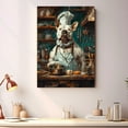 thumbnail image 4 of Funny Dog Kitchen Wall Art - Dining Room Wall Decor - Dogo Argentino Cooking Food Canvas Prints for Farmhouse Kitchen Decor, Modern Restaurant Painting Artwork, 4 of 6