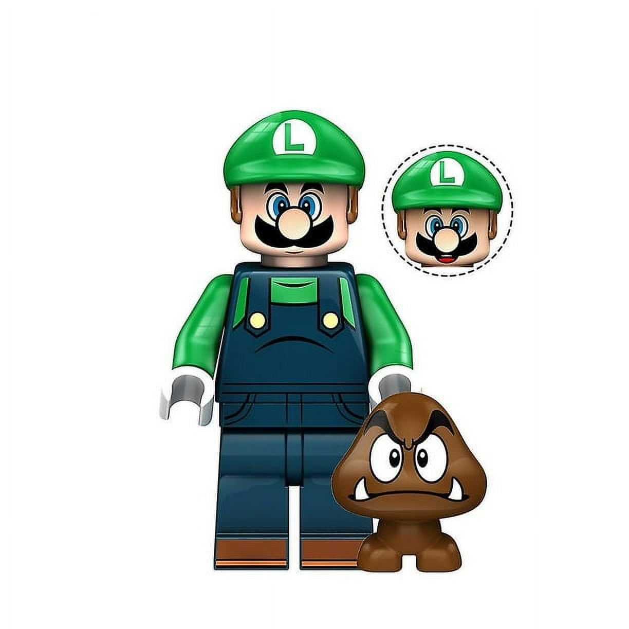 NIUBI 1mor 6 pack Super Mario Minifigures Lego Compatible Walmart