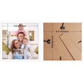thumbnail image 2 of baomifa-8x8 Picture Frame White, 8 by 8 Thin Square Photo Frame for Gallery Wall Tabletop Display, Single, 2 of 4