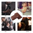 thumbnail image 4 of Cigar Humidor, 3 Finger Artificial Leather Lightweight Soft Cigar Box  for Business, 4 of 8