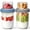 Mixed color 3, variant on 4 Pack Glass Yogurt Parfait Cups with Lids, 16+4oz Reusable Containers with Dry & Wet Separation, Leak-Proof for Overnight Oats, Meal Prep, Portable to Work & School, Easy Clean