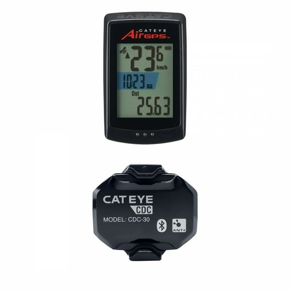 CATEYE COMPUTER CATEYE CC-GPS100 AIR GPS WIRELESS  w/CADENCE SENSOR BK