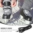 thumbnail image 3 of Shisuyan Ice Skate Shoes Laces Flexibility Polyester Black 1 Pair, 3 of 9