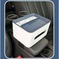 thumbnail image 2 of Riwesomey Caja de almacenamiento Universal para reposabrazos de coche, portavasos, organizador de artículos diversos automotriz multifuncional, contenedor Automoción decorativa y accesorios Gris, 2 of 6