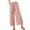 Pink, variant on HomeGardon Womens Linen Pants Womens Wide Leg Pants,Summer All Ethnic Style Embroidered Disc Buckle Cotton Linen Solid Color Elastic Waist Loose Straight Leg Pants,M-XXXXXL