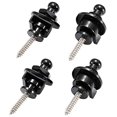 thumbnail image 1 of Bestgle 4pcs Guitar Strap Locks and Buttons Round Head Design Security Quick Release Straplocks for Electric Acoustic, 1 of 5
