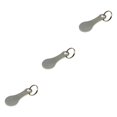 thumbnail image 3 of relayinert 2 Pieces Metal Shopping Trolley Removable Key Portable Reusable Replacement Smooth Men Women Cart Token Accessories 2Pcs 3Set, 3 of 6