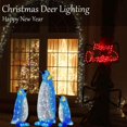 thumbnail image 3 of Christmas Decoration Home Penguin Stand Pile Lights Outdoor New Year Xmas Decor, 3 of 7