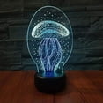 thumbnail image 4 of LINLIN 3D Night Light, 3D USB 3D Illusion Light Desk Lamp Touch Night Light with 7 Color Optical Illusion Desk Lights for Musical Instrument Shop Home Party Supply Decoration, 4 of 7