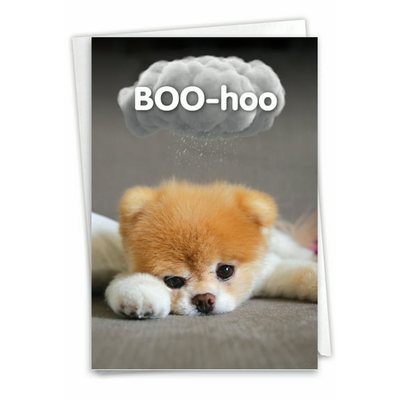 1 Miss You Card with Envelope - Boo-Hoo C6869MYG