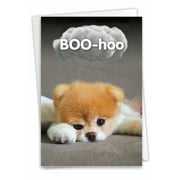 1 Miss You Card with Envelope - Boo-Hoo C6869MYG