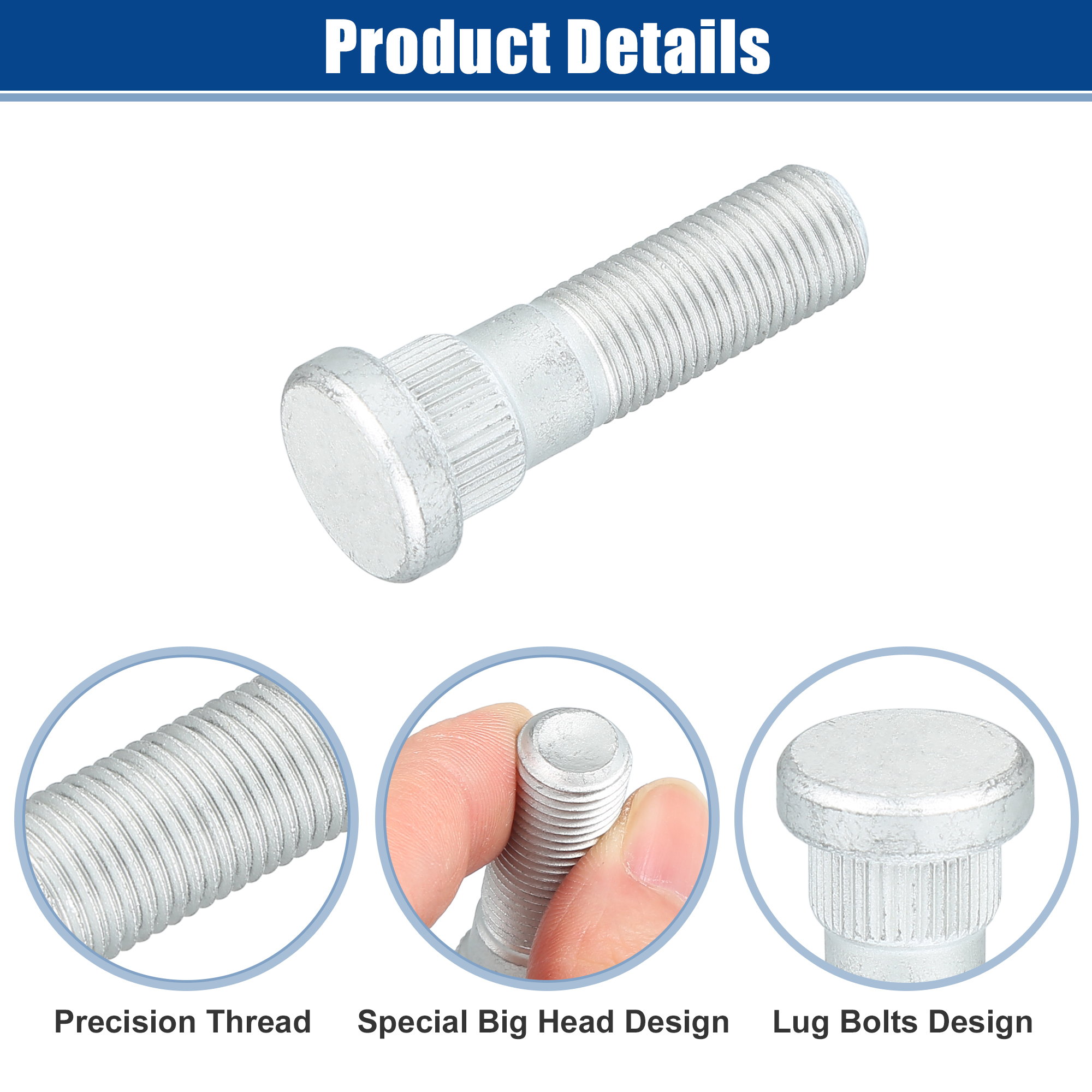 Unique Bargains M12x1.25 Wheel Lug Bolts Nuts Fit for Nissan Sentra 1995-2022 - Pack of 1