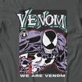 thumbnail image 3 of Marvel Spider-Man Venom Classic Comic Villain Men's T Shirt (Charcoal, S-XXXL), 3 of 4