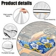 thumbnail image 6 of Uorisanigo 23×10 Inch ATV Seat Cover Waterproof Hawaiian Hibiscus Flowers 4-Wheeler Seat Cover Universal ATV Accessories Fit for Polaris Sportsman Polaris Scrambler Honda Rancher, 6 of 7