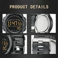 thumbnail image 3 of Montre de Sport Extérieure avec Suivi des Pas, Calories et Résistance à l'Eau de 50m, 3 of 8