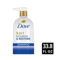 thumbnail image 5 of Dove Nourish and Restore 5-in-1 Shampoo (33.8 Fluid Ounce), 5 of 12